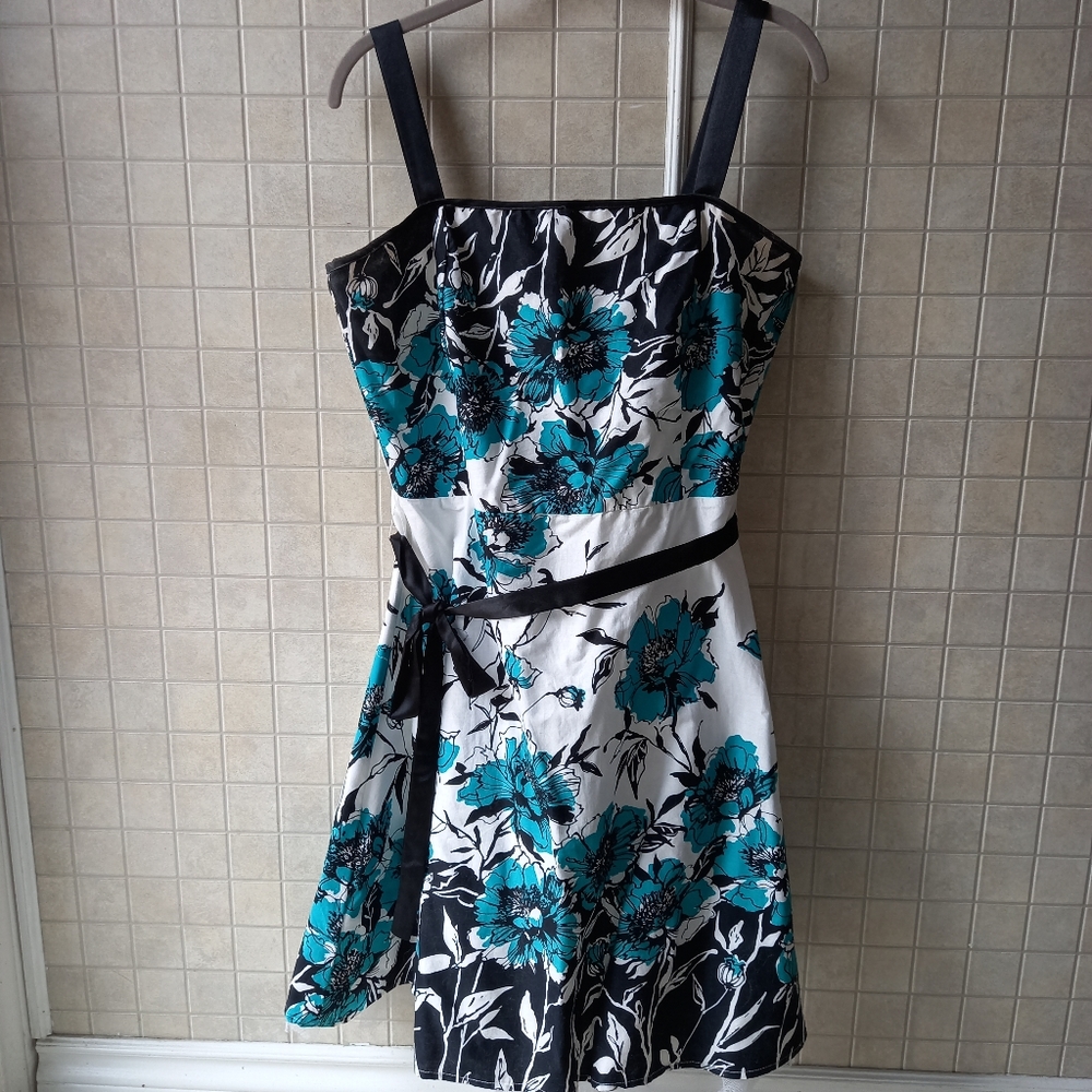 Majora flower patterned midi dress